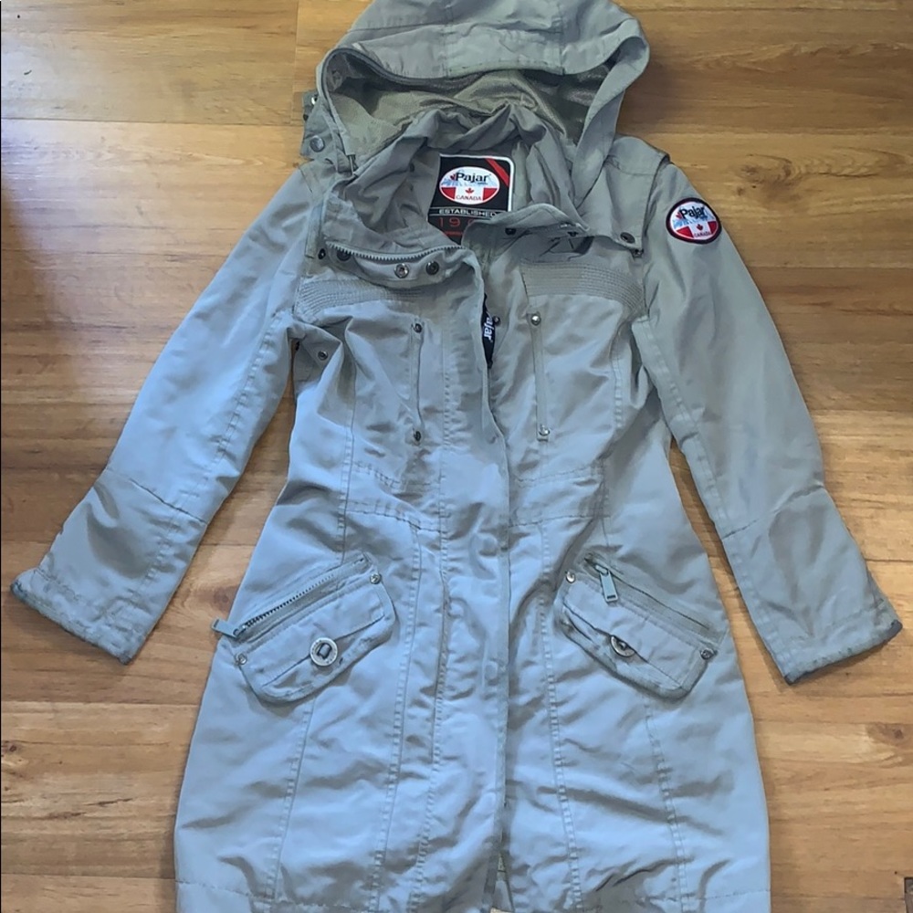 Pajar Canada parka hooded coat jacket xs